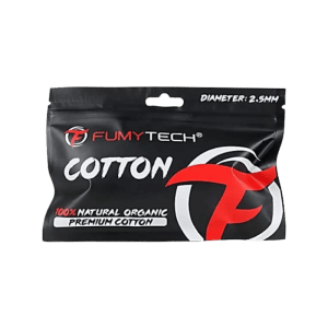 Fumytech Premium 100% Natural Organic Cotton 2.5mm