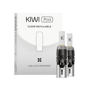 KIWI™ 2 Cartridge1.8ml 0.8ohm Clear Black