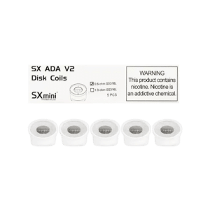 SXmini ADA v2 0.6Ω SS316L Disk Coils