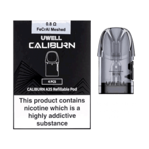Uwell Caliburn A3S Mesh Pod Cartridge 2ml 0.8Ω