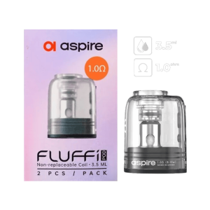 Aspire Fluffi Pod Cartridge 3.5ml 1.0Ω