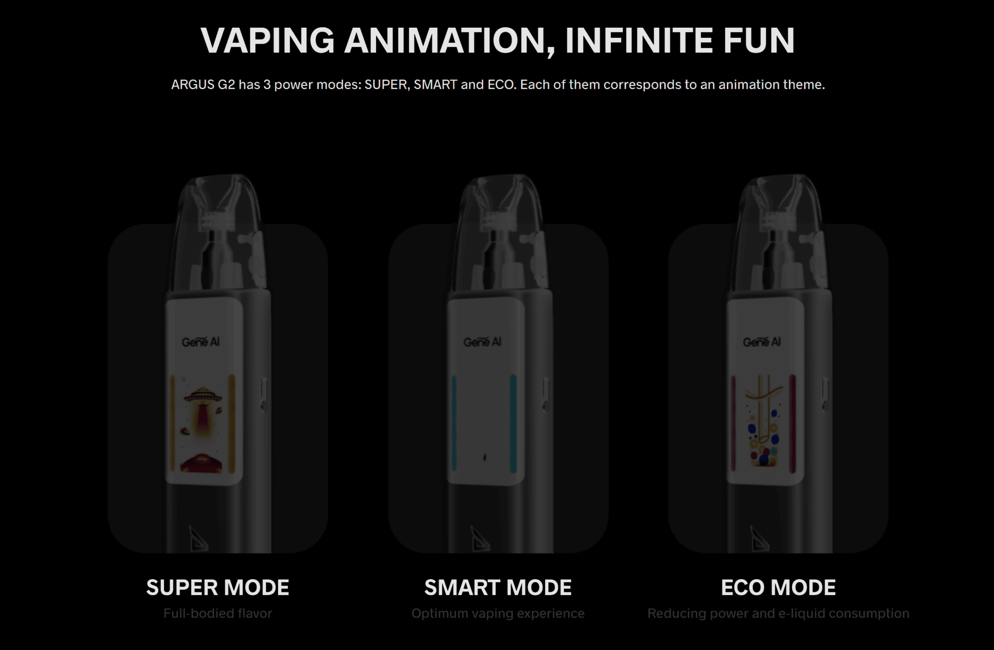 Voopoo Argus G2 Pod Kit Banner6