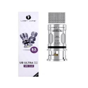 Lost Vape UB Ultra M6 Mesh Coils v4 0.3Ω