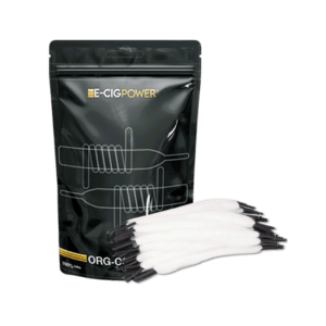 E-Cig Power ORG- CS 100% Organic Cotton 40x Shoelace