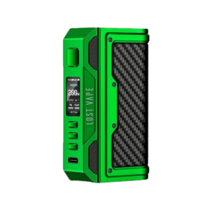 Lost Vape Thelema Quest 200W Mod Emerald Green Carbon Fiber