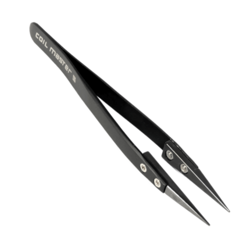 Ceramic Tweezers Full Black by Coil Master