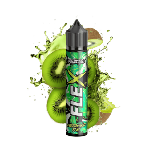 Flex Overdosed Kiwi 10ml for 75ml by Revoltage