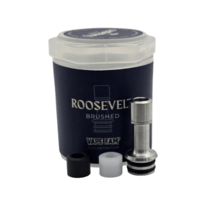 Roosevelt SS Brushed Drip Tip by Centenary Mods
