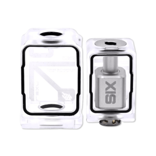 Alexa Six RBA Tank for Boro & Dot by Inhale White Frosted