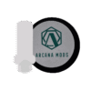 Arcana Slim Drip Tip White POM by Arcana Mods