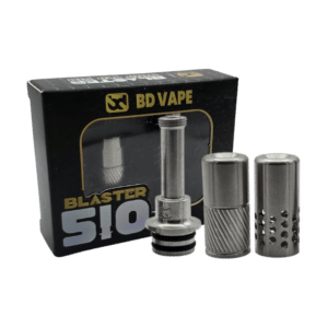 BD Vape Blaster Drip Tip 510 VA Silver