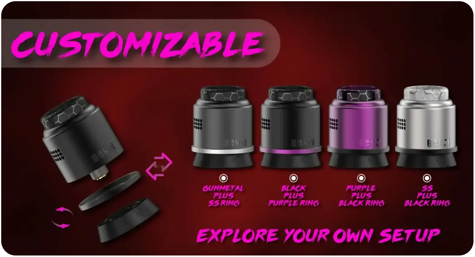 Bonza Pro RDA 26.5mm by Thunder Cloud & Vaping Bogan Banner3