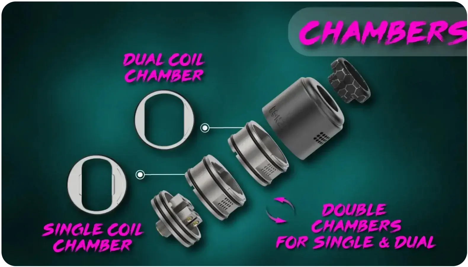 Bonza Pro RDA 26.5mm by Thunder Cloud & Vaping Bogan Banner4