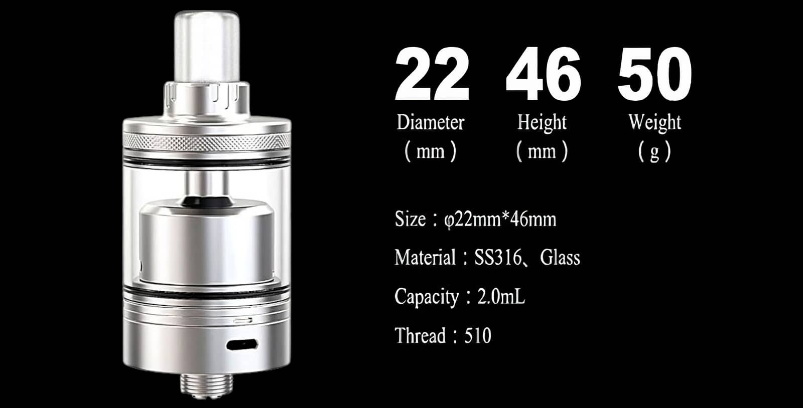 Koguovape Lamo RTA 2ml 22mm Banner5