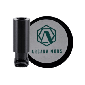Muted Drip Tip Black POM by Arcana Mods