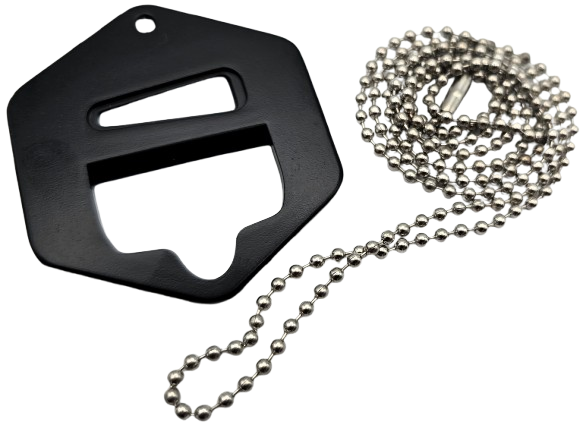 5in1 Bottle Cap Opener Tool with Long Necklace Black Banner2