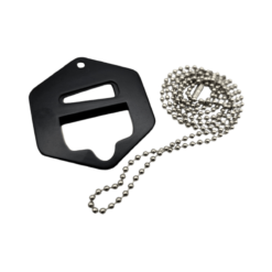 5in1 Bottle Cap Opener Tool with Long Necklace Black2