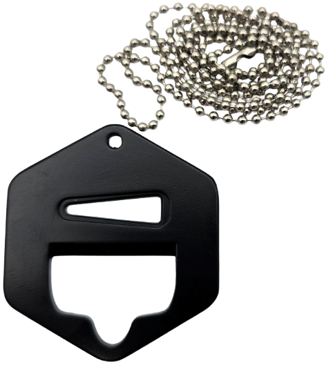 5in1 Bottle Cap Opener Tool with Long Necklace Black Banner3