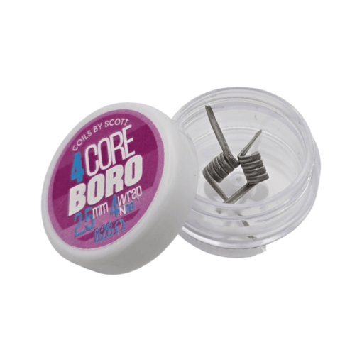 High End 4 Core Boro Alien ~0.28Ω Ni80 2pcs Coils by Scott