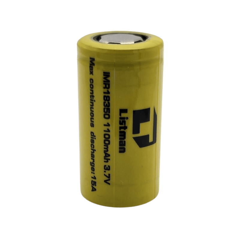 Listman IMR 18350 1100mah 3.7V_