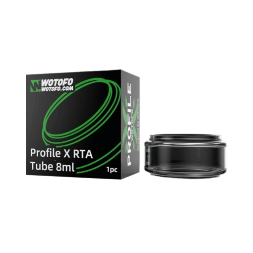 Pyrex Bubble Glass Tube 8ml for Wotofo Profile X RTA