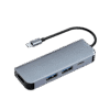 4 in 1 Portable Docking Station USB C with 4K Ultra HD 2X USB 3.0 Power Delivery 100W PD USB Port