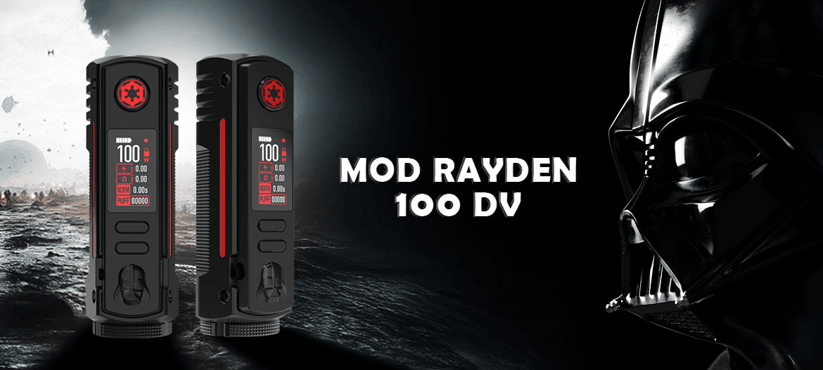 BD Vape Rayden 100W v2.0 Mod DV Limited Edition Banner1