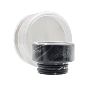 E-Cig Power DL Drip Tip 810 Marble Black & White