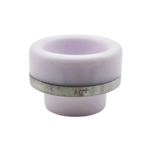 E-Cig Power DL Drip Tip 810 Pearl White_