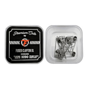 Fumytech Ni90 Fused Clapton DL Coils 6 Warps Ø3.0mm Single 0.24Ω Dual 0.12Ω 10pcs