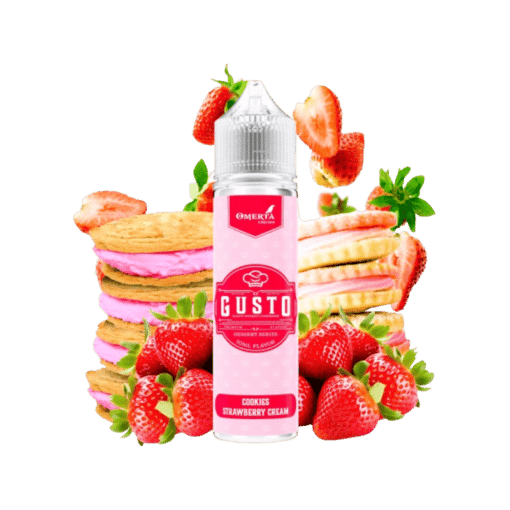 Gusto by Omerta Cookies Strawberry Cream 10ml for 60ml