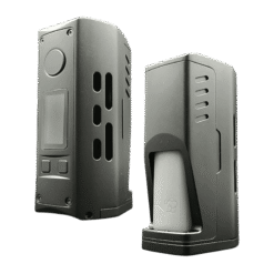 Republic Dual Squonk Box Mod Matte Black by Vaperz Cloud x Grimm Green