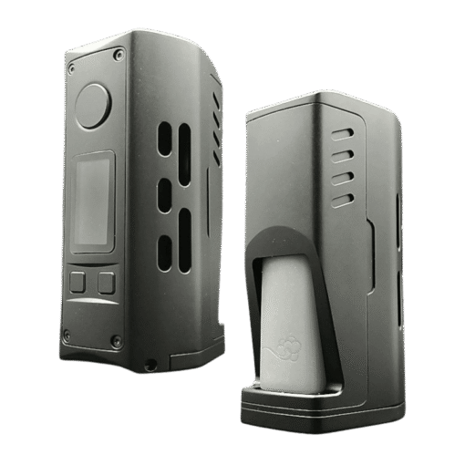 Republic Dual Squonk Box Mod Matte Black by Vaperz Cloud x Grimm Green