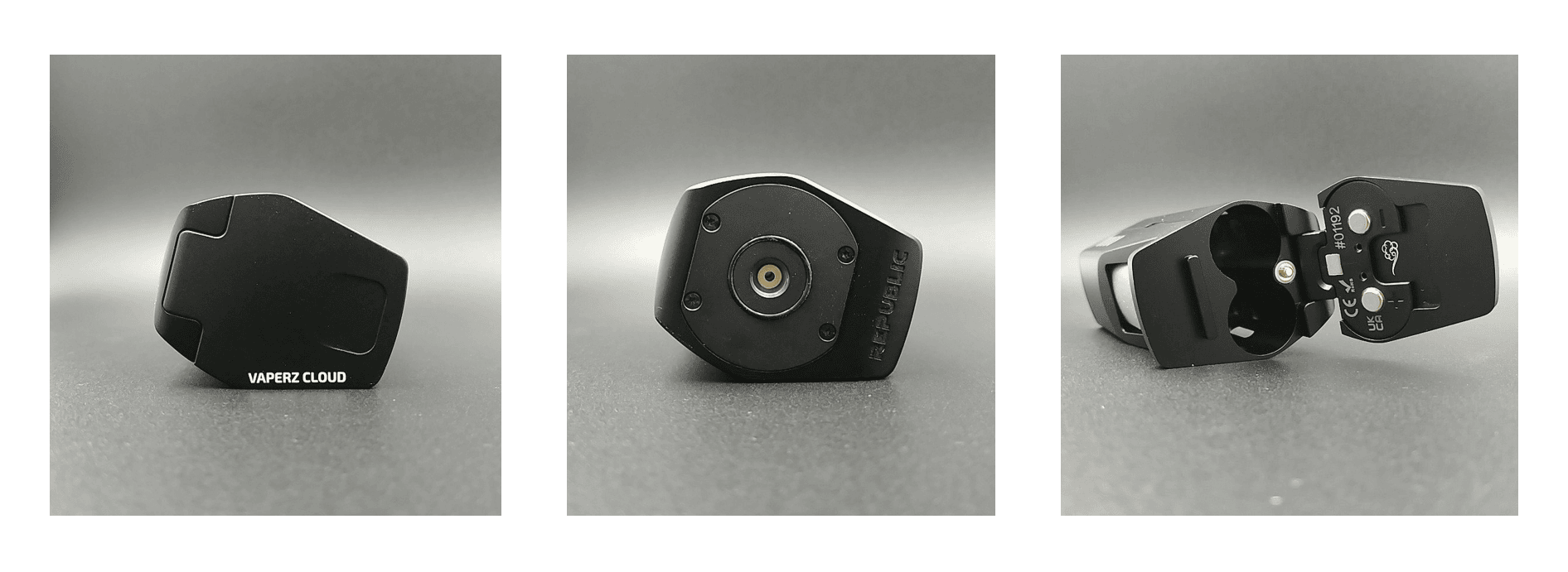 Republic Dual Squonk Box Mod by Vaperz Cloud x Grimm Green Banner4