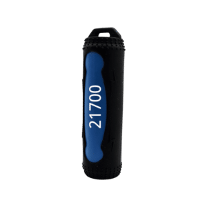 Silicone Case for 1x 20700 or 21700 Battery Black