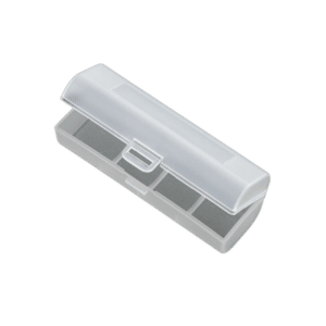 Storage Box for 1X 18650 Battery Transparent