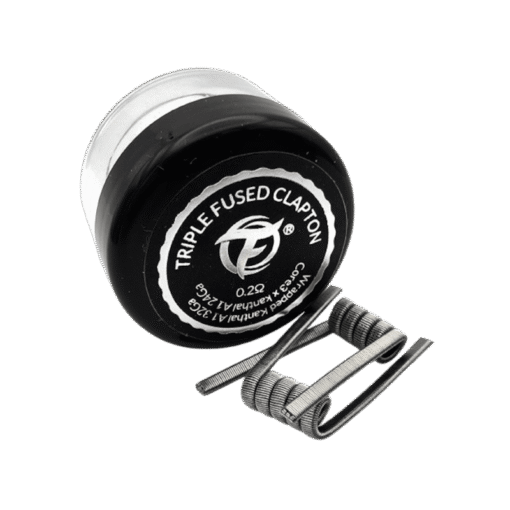 Fumytech Kanthal A1 Triple Fused Clapton Premium Coils 5 Warps Ø3.0mm ~0.20Ω 4pcs
