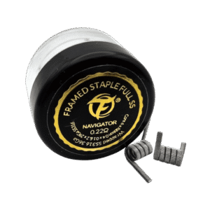 Fumytech SS316 Farmed Staple Navigator Premium Coils 5 Warps Ø3.0mm ~0.22Ω 2pcs