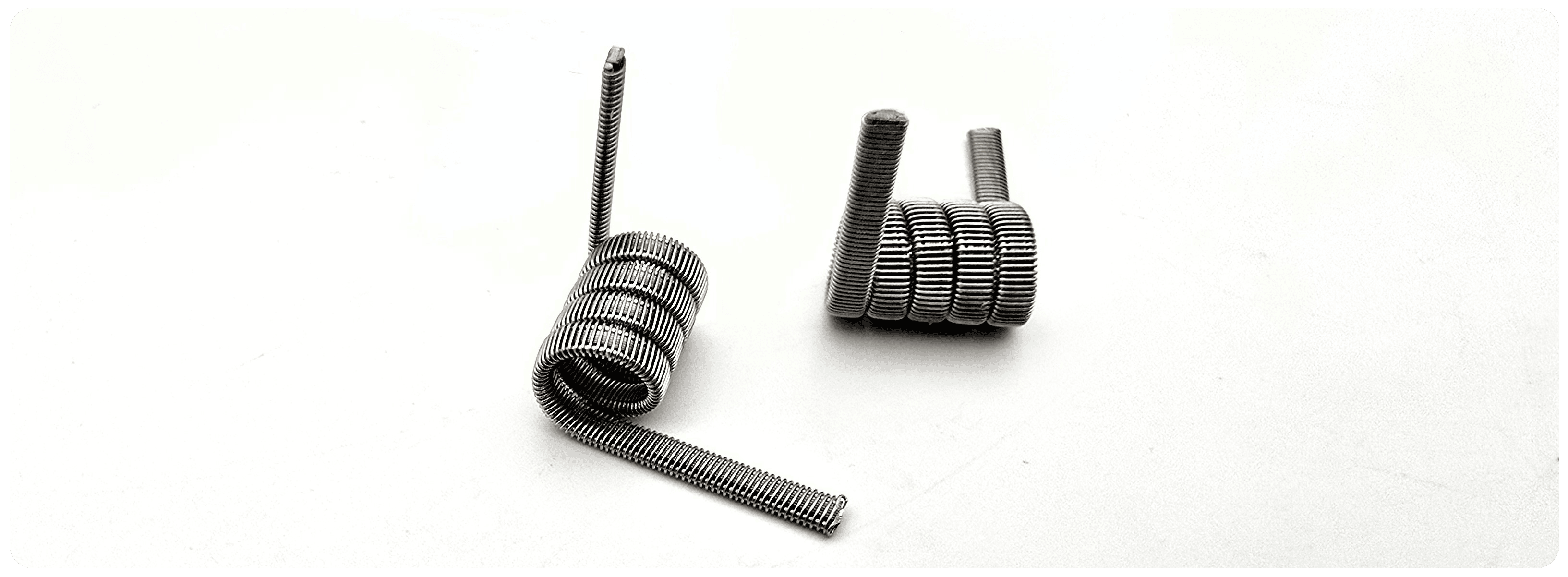 Fumytech SS316 Farmed Staple Navigator Premium Coils 5 Warps Ø3.0mm ~0.22Ω 2pcs Banner