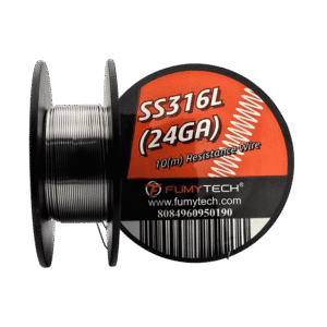 Fumytech SS316L Resistance Wire 24GA 10m