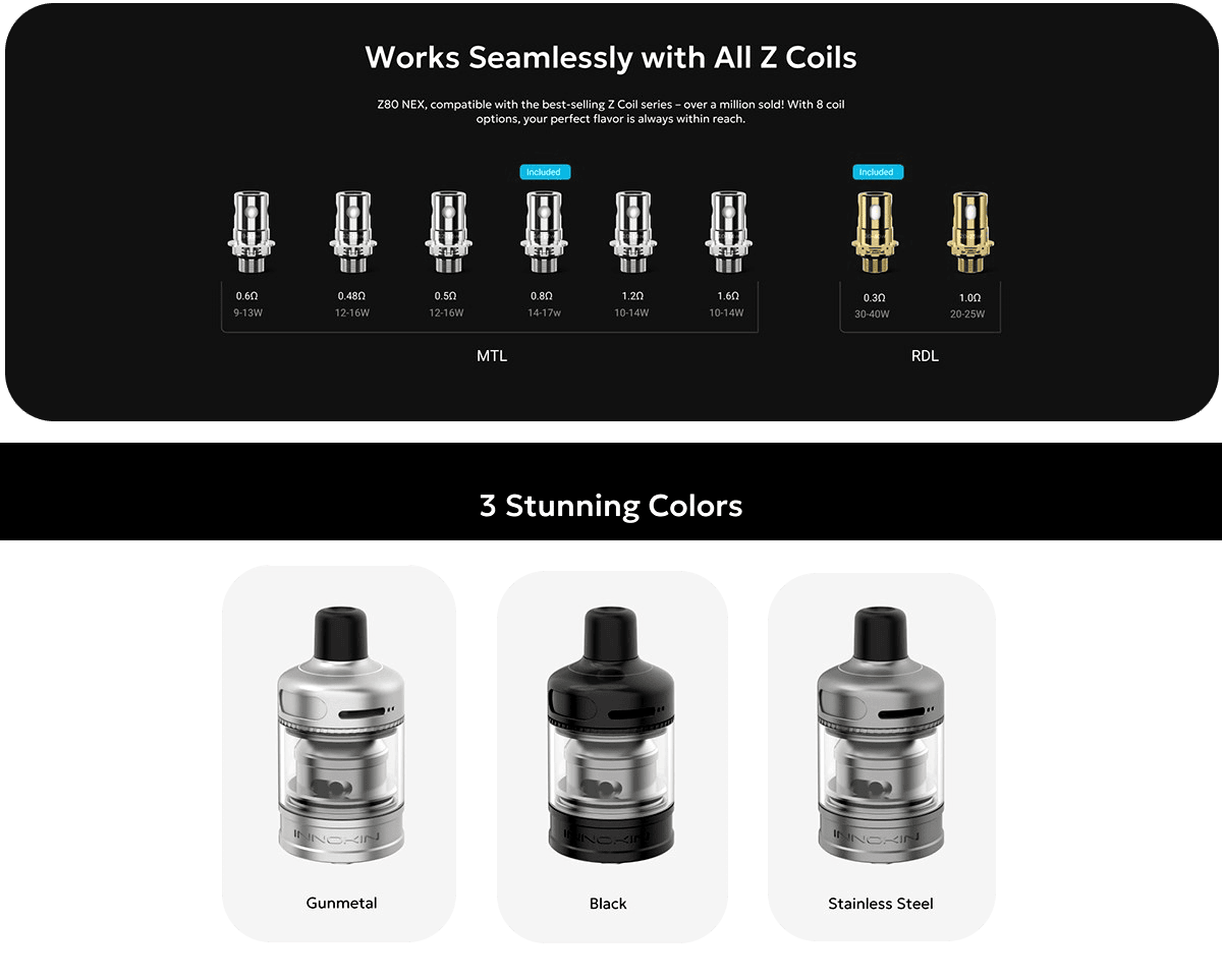 Innokin Zenith Nex Tank 5ml Banner3