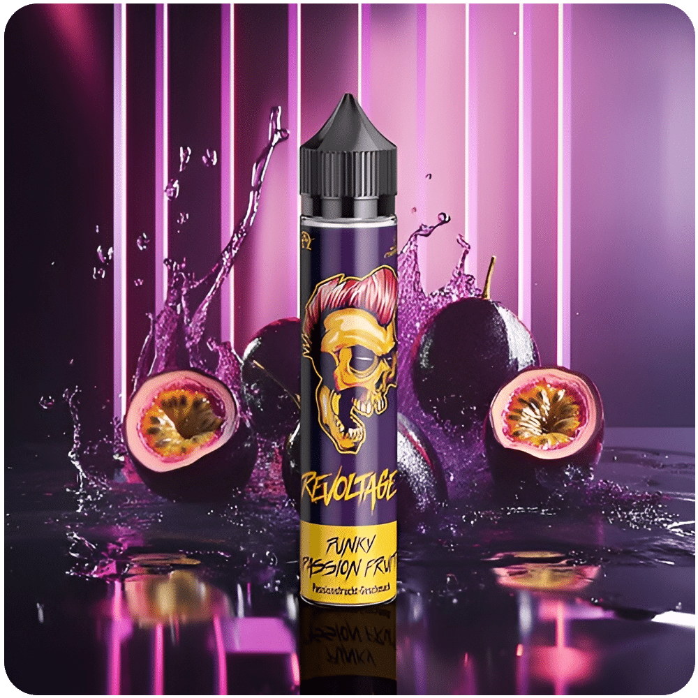 Punky Passion Fruit 15ml for 75ml by Revoltage Banner