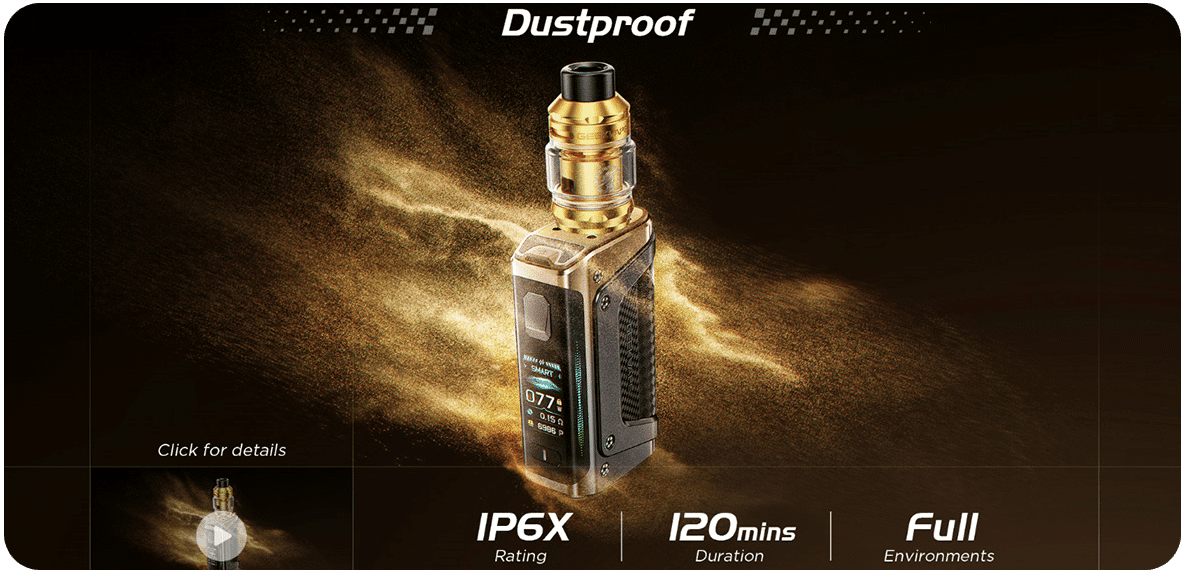 Geekvape Aegis Legend 5 200W 2x18650 Box Mod Banner6