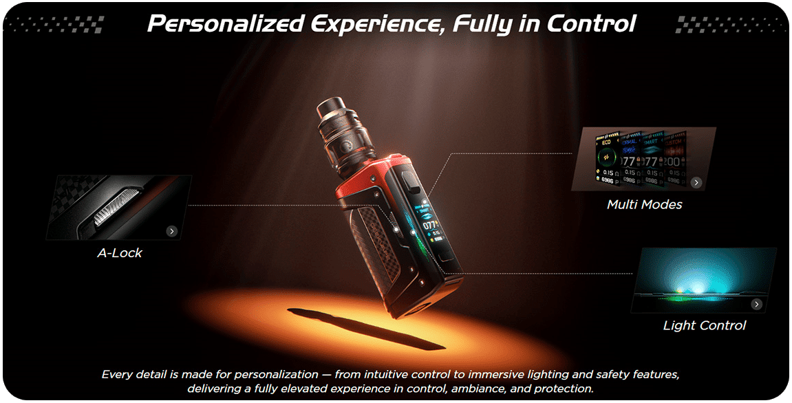 Geekvape Aegis Legend 5 200W 2x18650 Box Mod Banner7