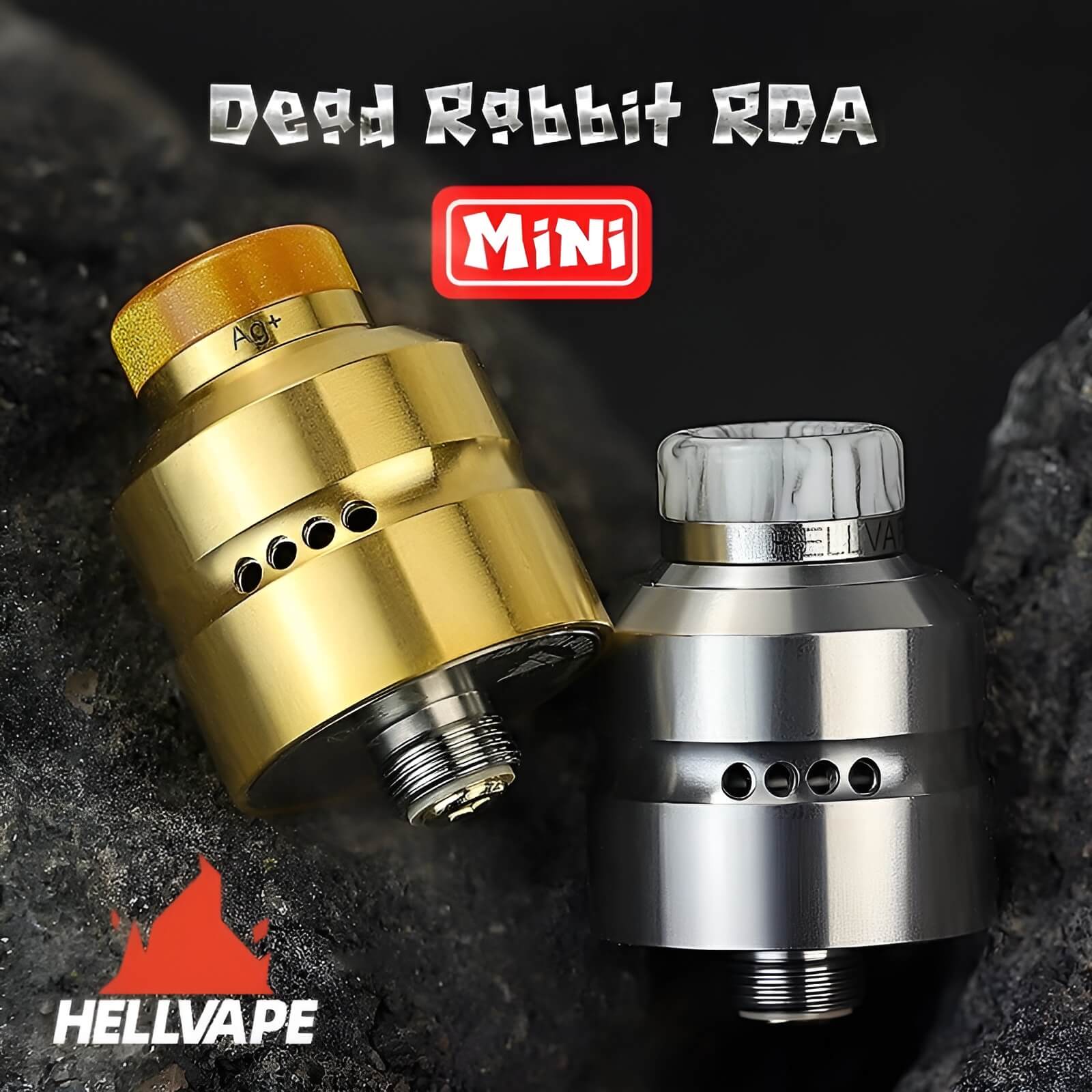 Hellvape Dead Rabbit Mini MTL RDA Silver Banner1