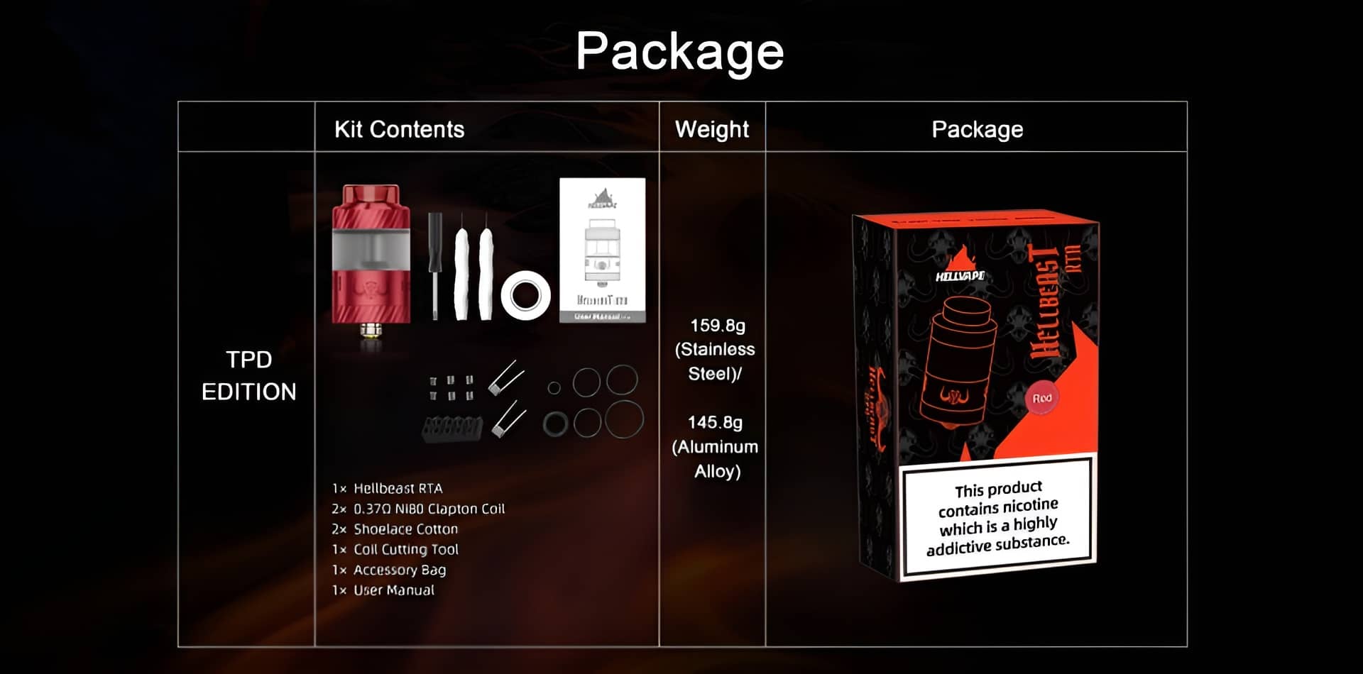 Hellvape Hellbeast RTA Tank 4.5ml 25mm Banner8