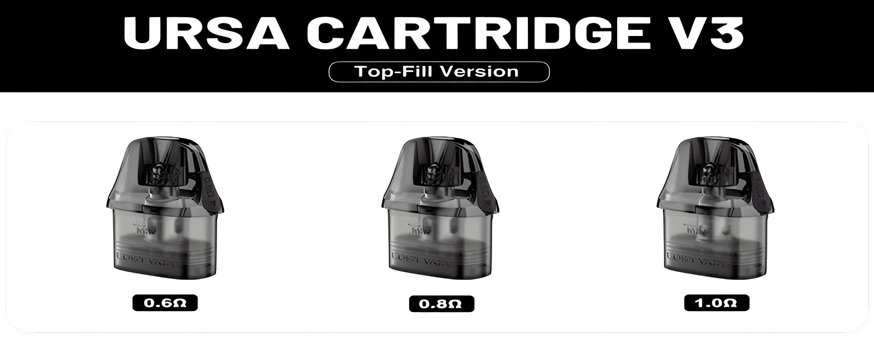 Lost Vape Ursa Cap Pro 1200mAh 2.5ml 35W Pod Kit Banner4