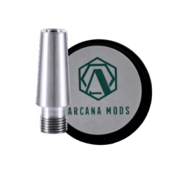Muted Conical Drip Tip Stainless Steel by Arcana Mods