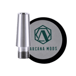Muted Conical Drip Tip Stainless Steel by Arcana Mods