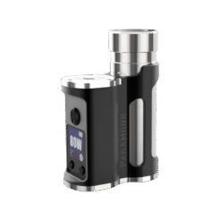 Paramour SBS 21700 DNA80C Box Mod Black Silver by Mechvape & Evolv